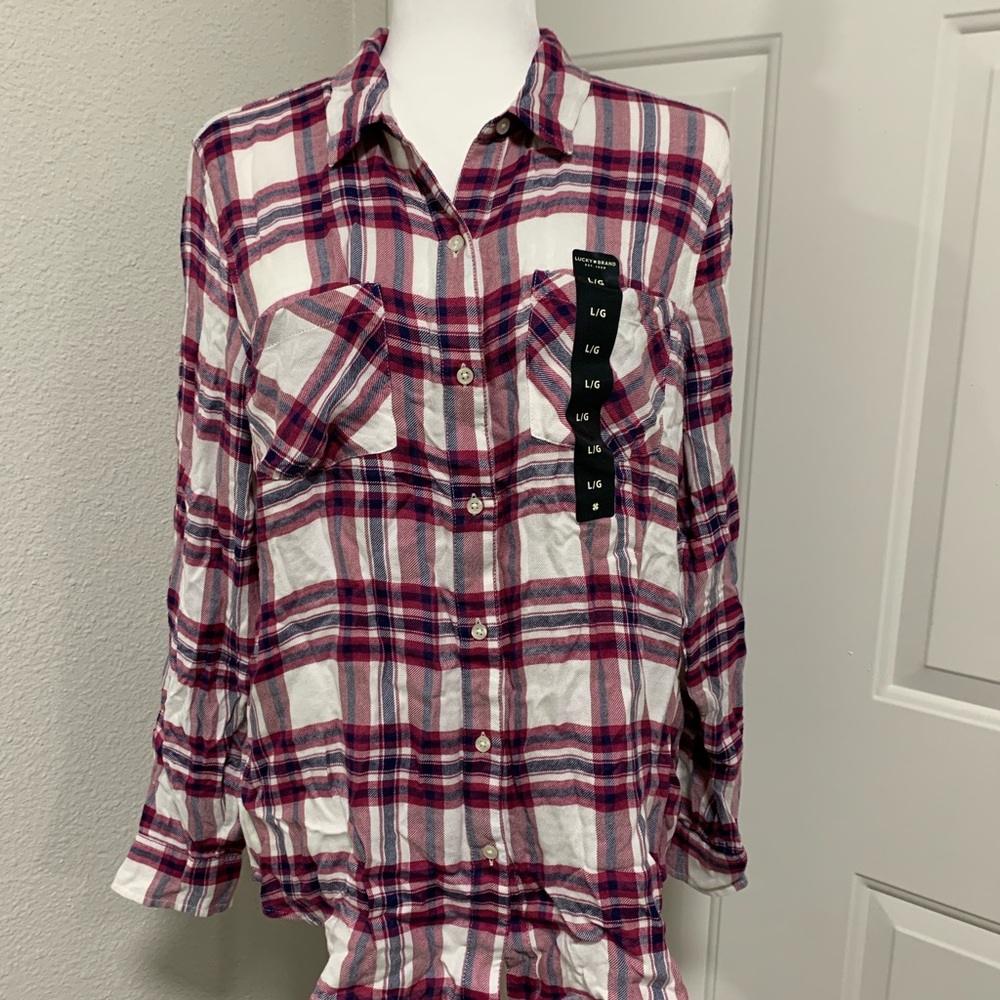 Lucky Brand Plaid Shirt